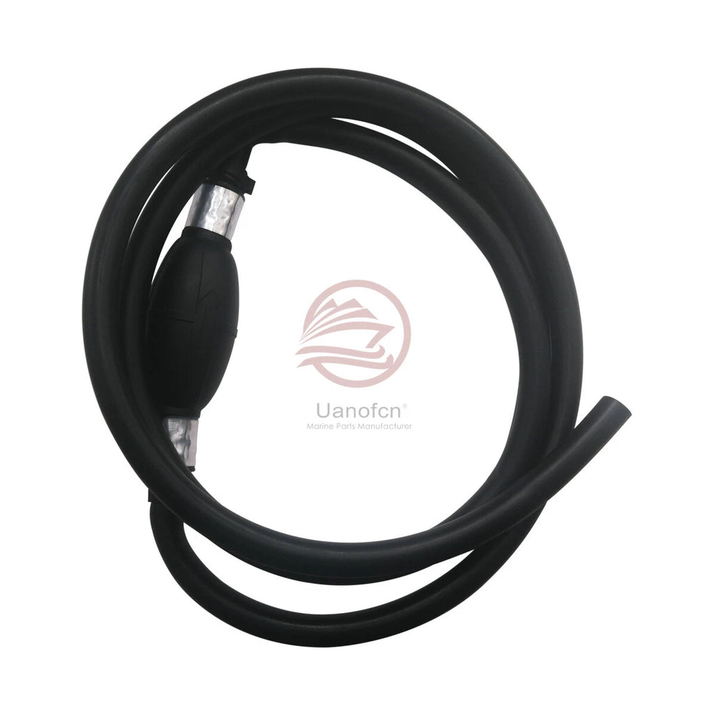 3/8" Marine Outboard Boat Fuel Hose Line Assembly with Primer Bulb