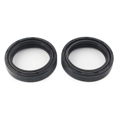 2X Front Fork Damper Shock Absorber Oil Seal for Motorcycle (41X53-8.5/10.5 MM)