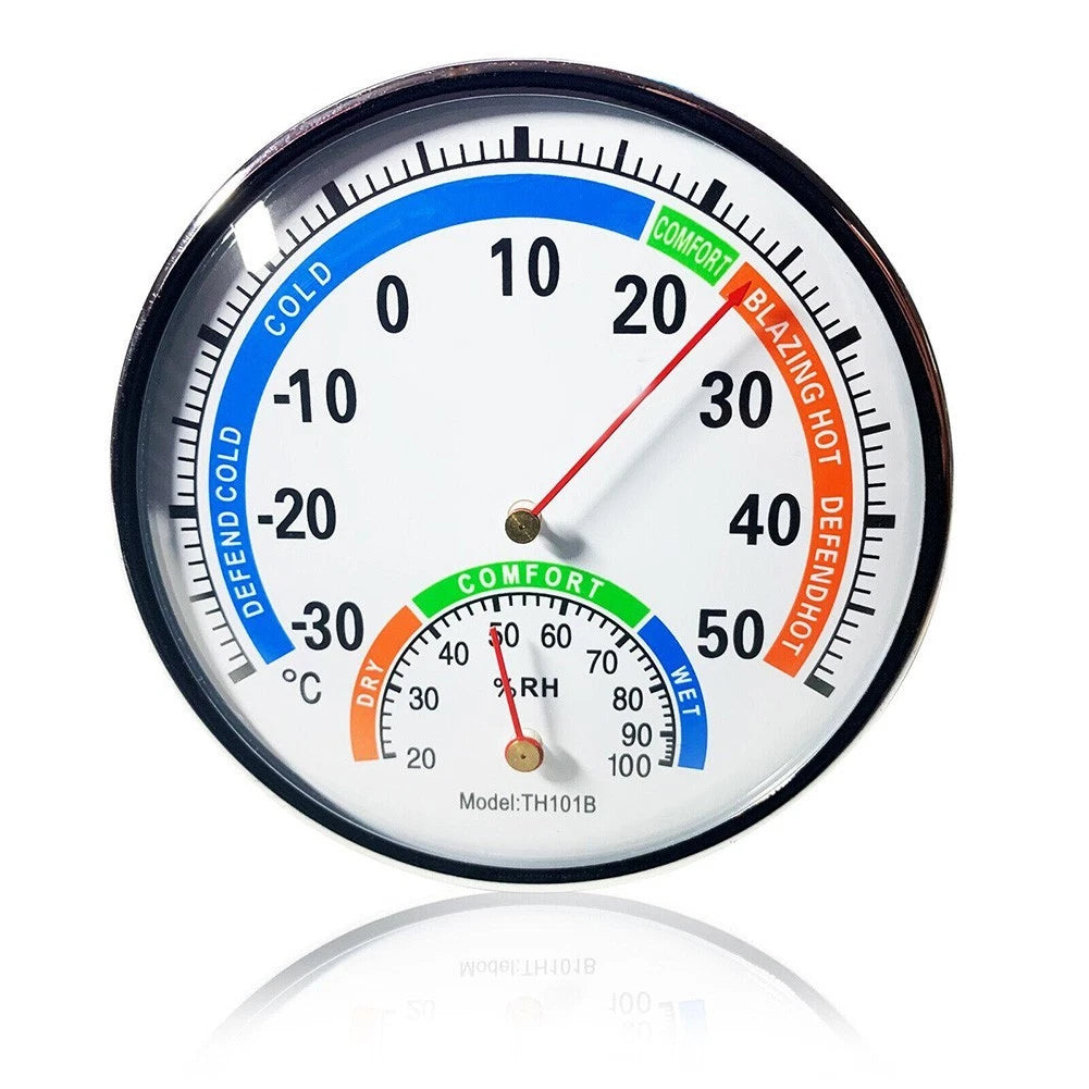 Thermometer Hygrometer Analog Humidity Meter for Kitchen Room
