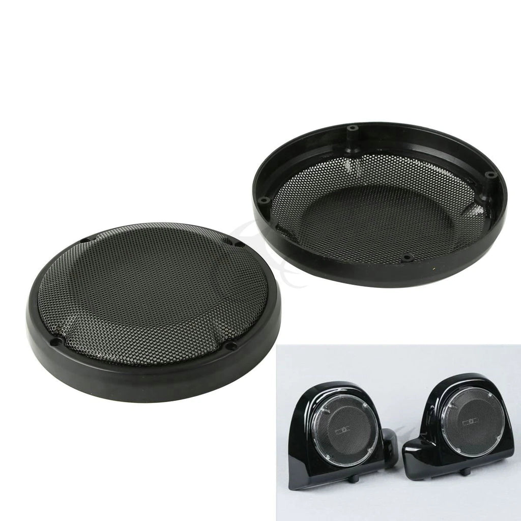 Lower Vented Fairing Speaker Grills for Harley Street Glide (1983–2024)