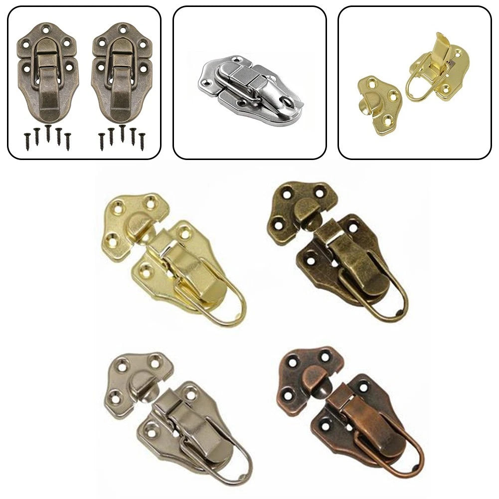Iron Case Latch with Antique Duckbill Design for Cabinets and Toolboxes