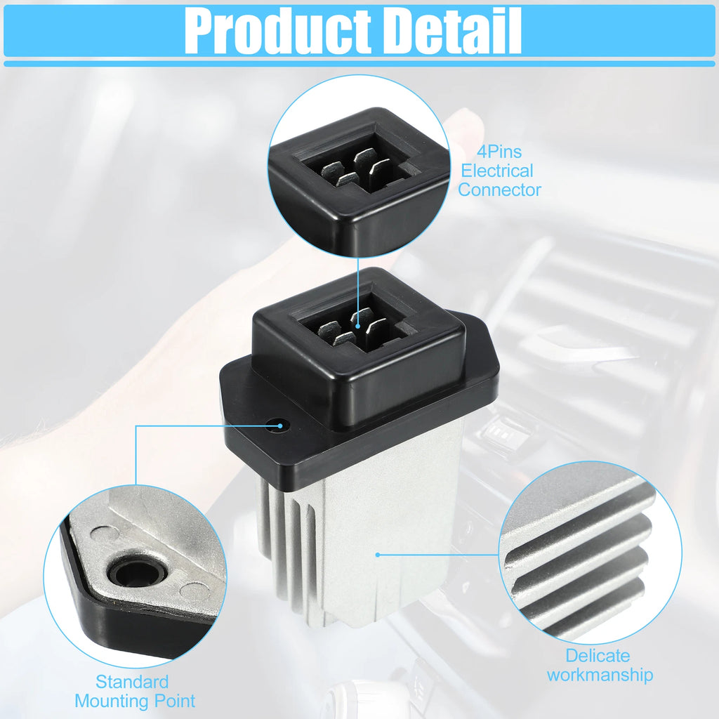 HVAC Heater Blower Motor Resistor for Mazda MX-5 Miata (2006–2015)