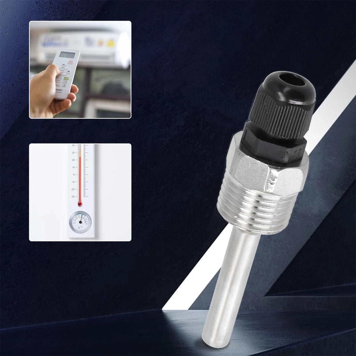Thermowell Temperature Sensors for Quick Fit (30/50/100/150/200mm)