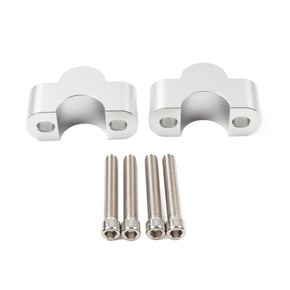 Handlebar Riser Lift Kit Clamps 1" 25mm for Honda Suzuki Kawasaki
