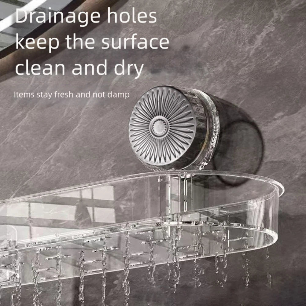 Bathroom Suction Cup Faucet Shelf for Sink Storage (2010–2023)