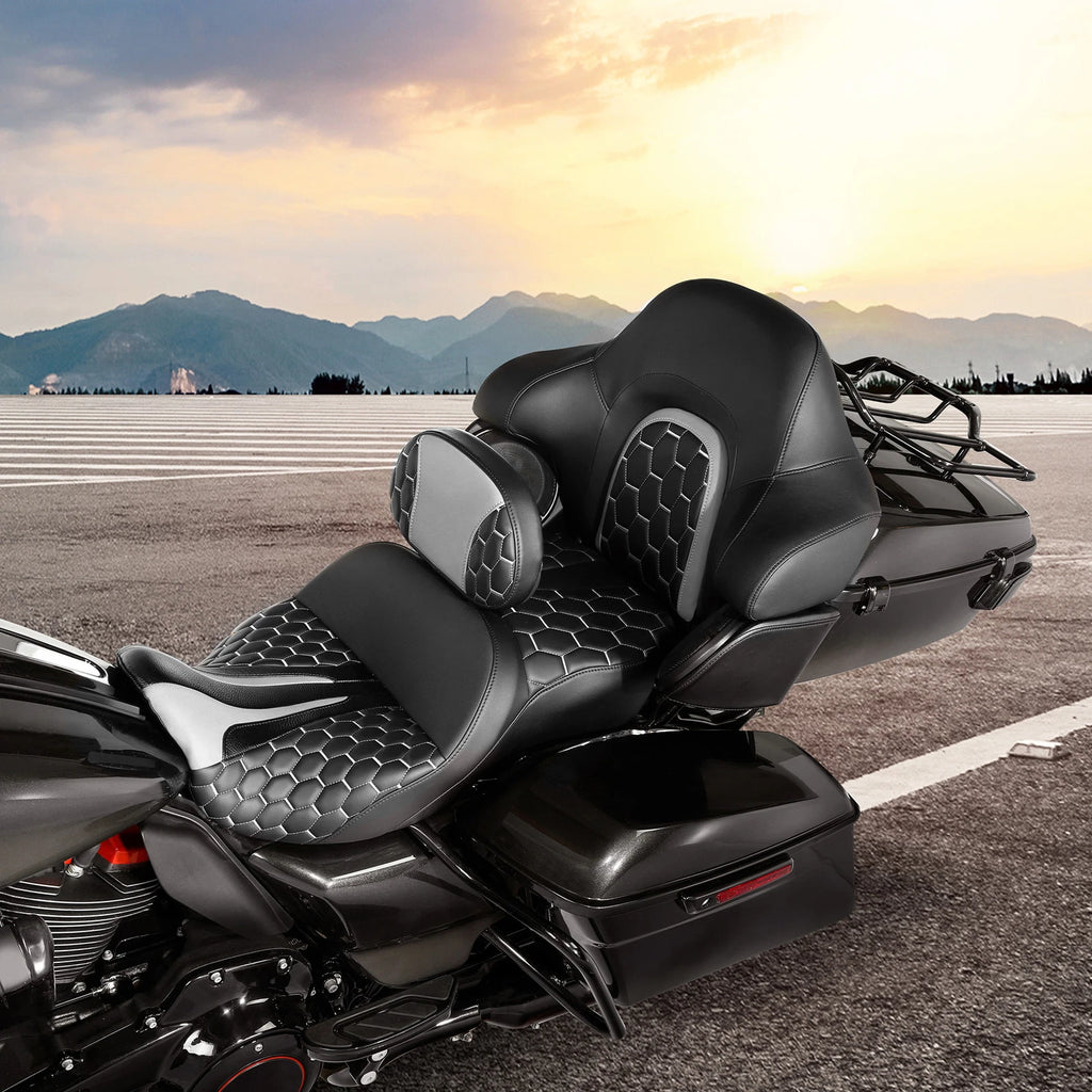 Backrest Pad for Harley Touring Glide (2014–2023)