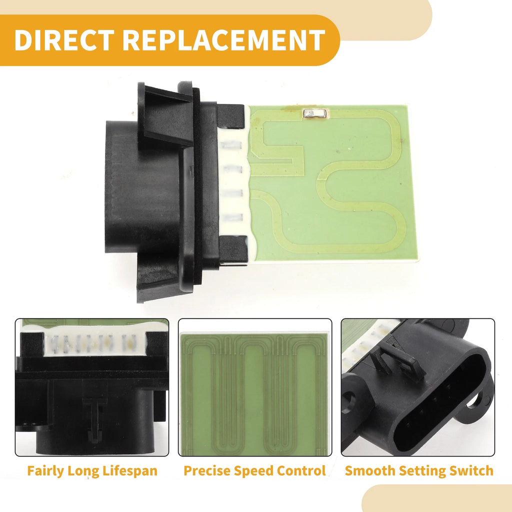 HVAC Blower Motor Resistor Replacement for Chevrolet Cavalier 1995–2002