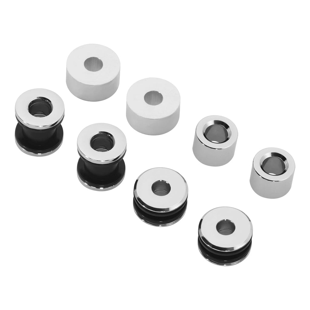 Chrome Docking Hardware Kit for Harley Touring (1997–2008)