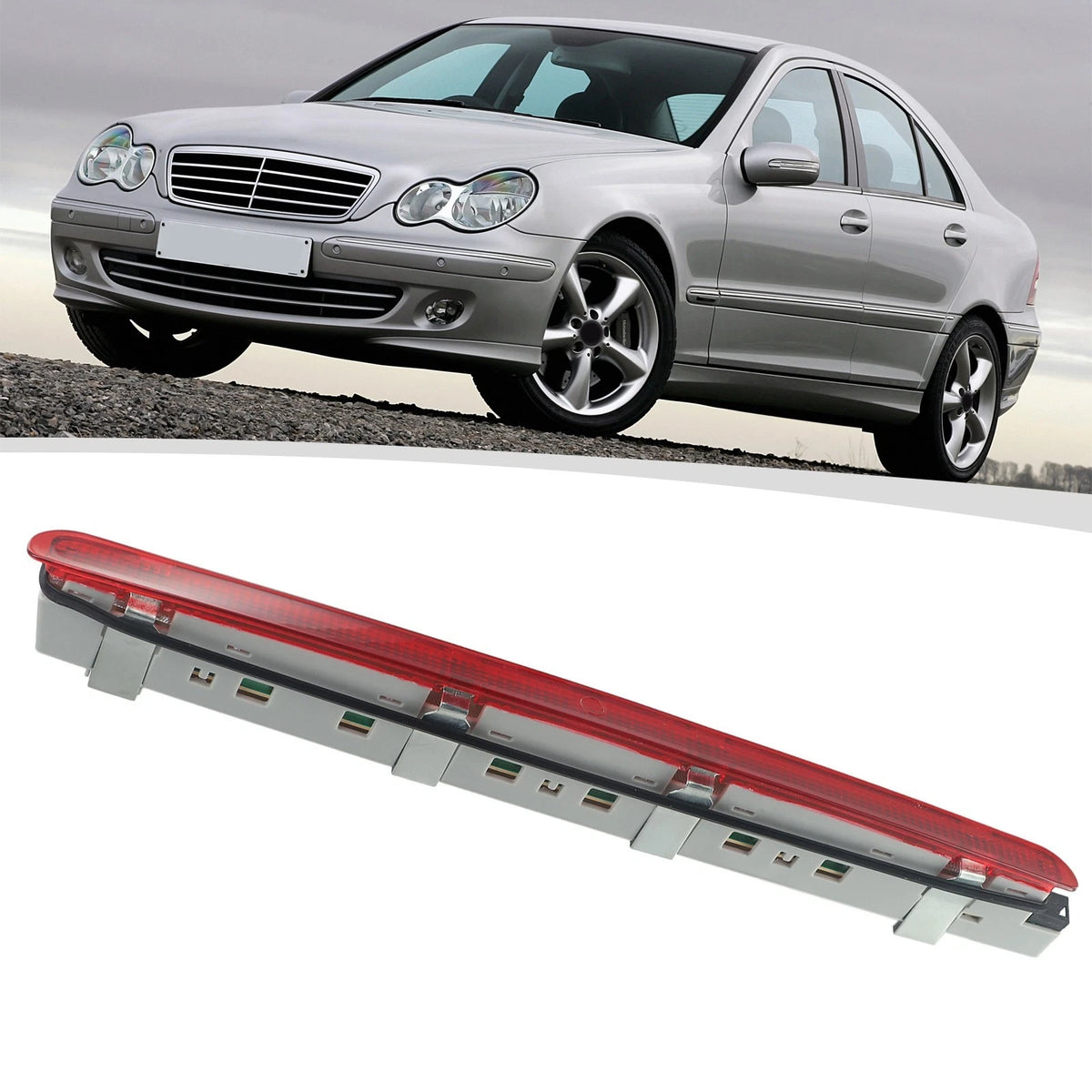 3rd Brake Light for A2038201456 Red Lens
