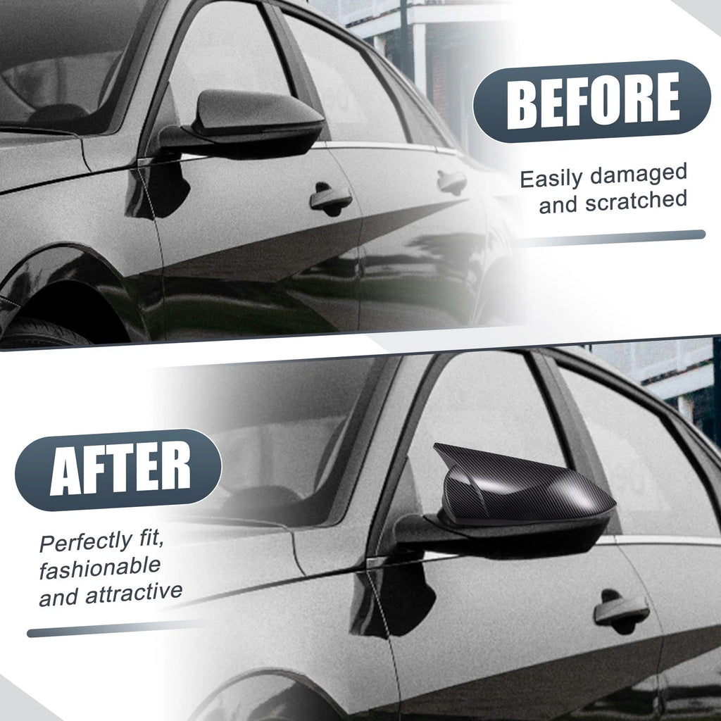 Rearview Mirror Cover Overlay for Hyundai Elantra (2017–2020)