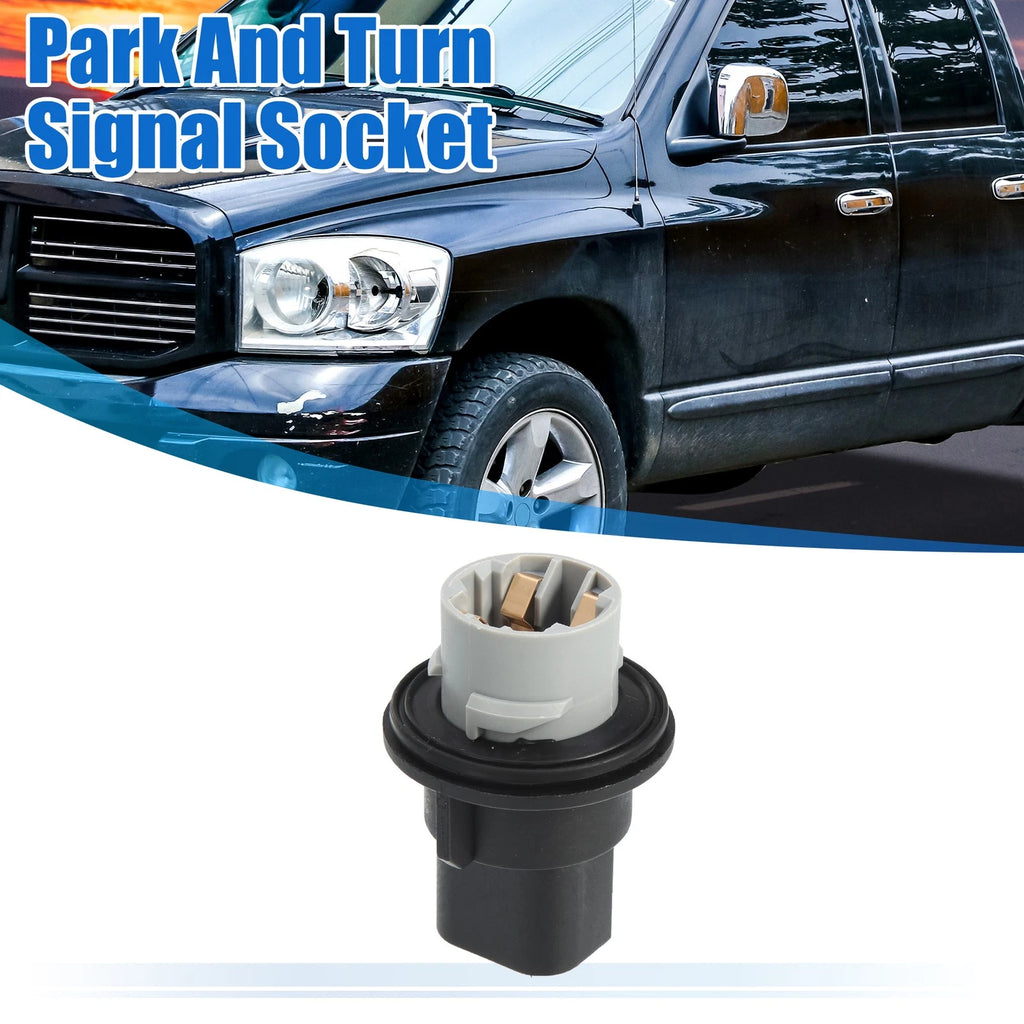 Park and Turn Signal Socket Light Bulb Lamp Base for Dodge Ram (2010–2018)
