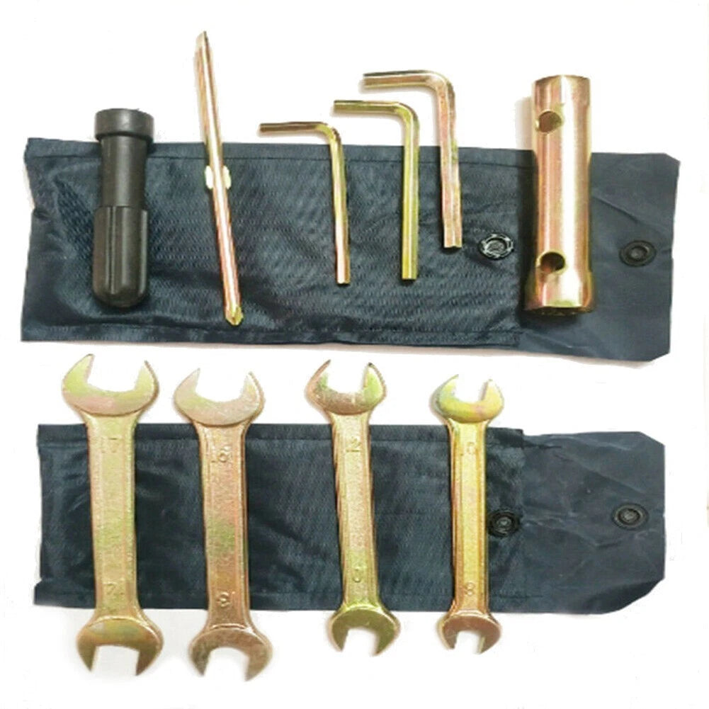 Motorcycle Tool Kit with Spanner Wrench Socket for Various Motorcycles