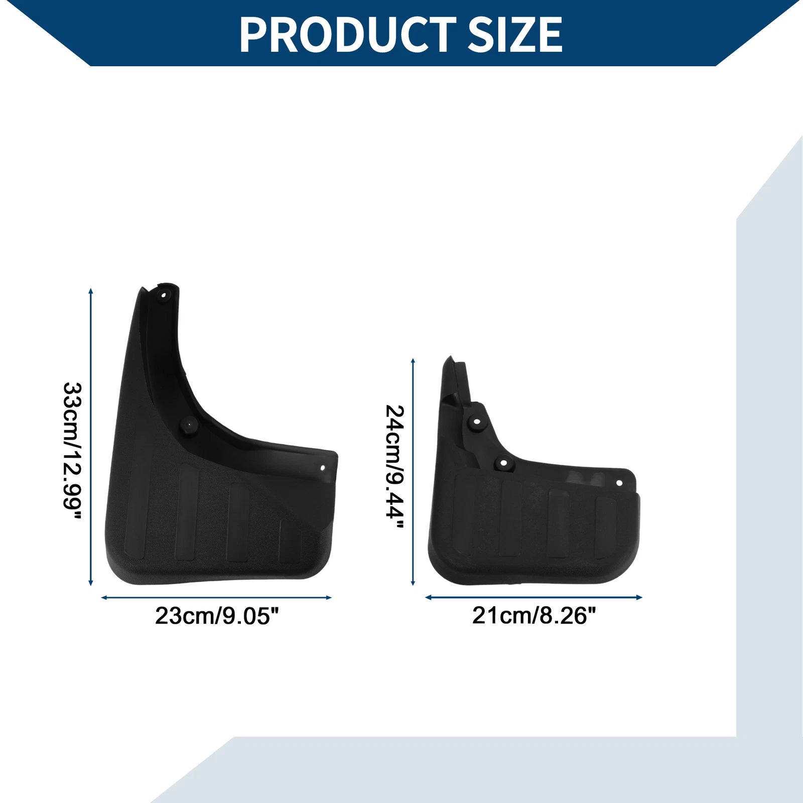 Mud Flaps Splash Guards for Mercedes-Benz GLK260 (2008–2013)