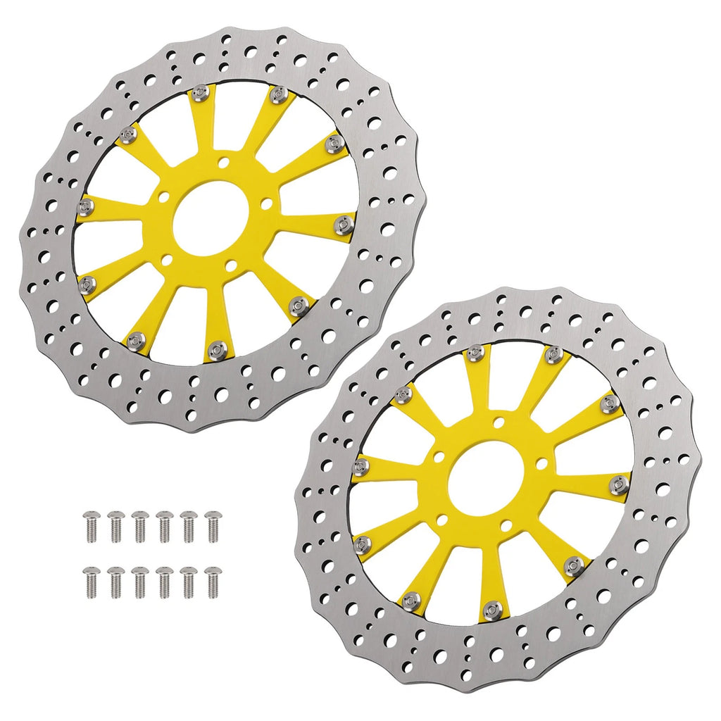 Floating Front Brake Rotor Disc Kit for Harley-Davidson Softail (2015–2024)