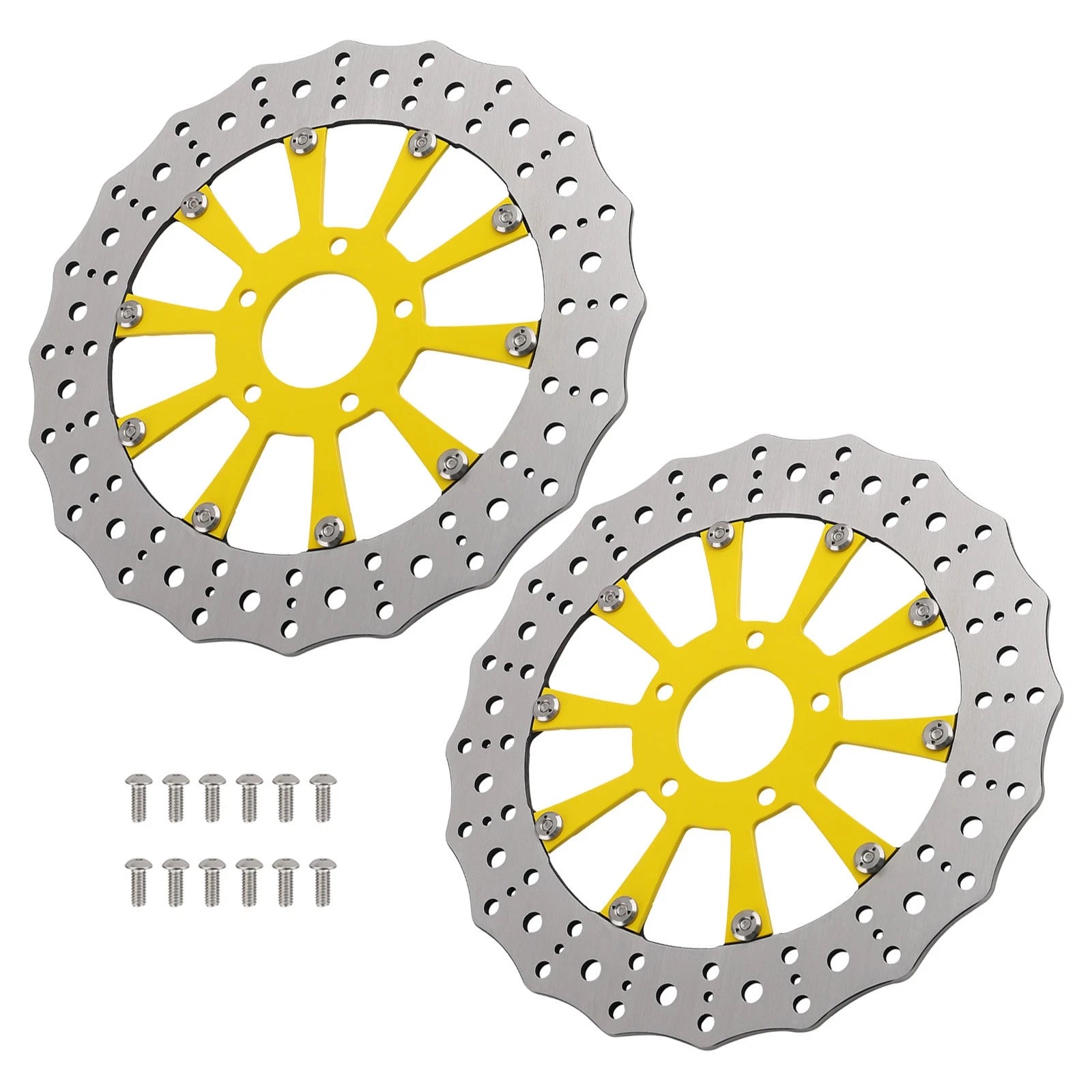 Floating Front Brake Rotor Disc Kit for Harley-Davidson Softail (2015–2024)