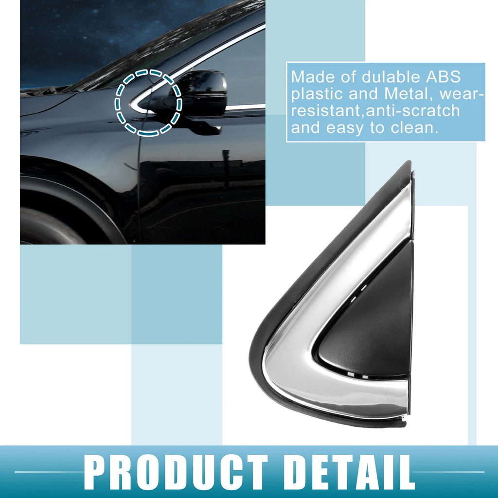Door Mirror Corner Fender Cover Pair Front Left Right for Honda CRV (2017–2019)