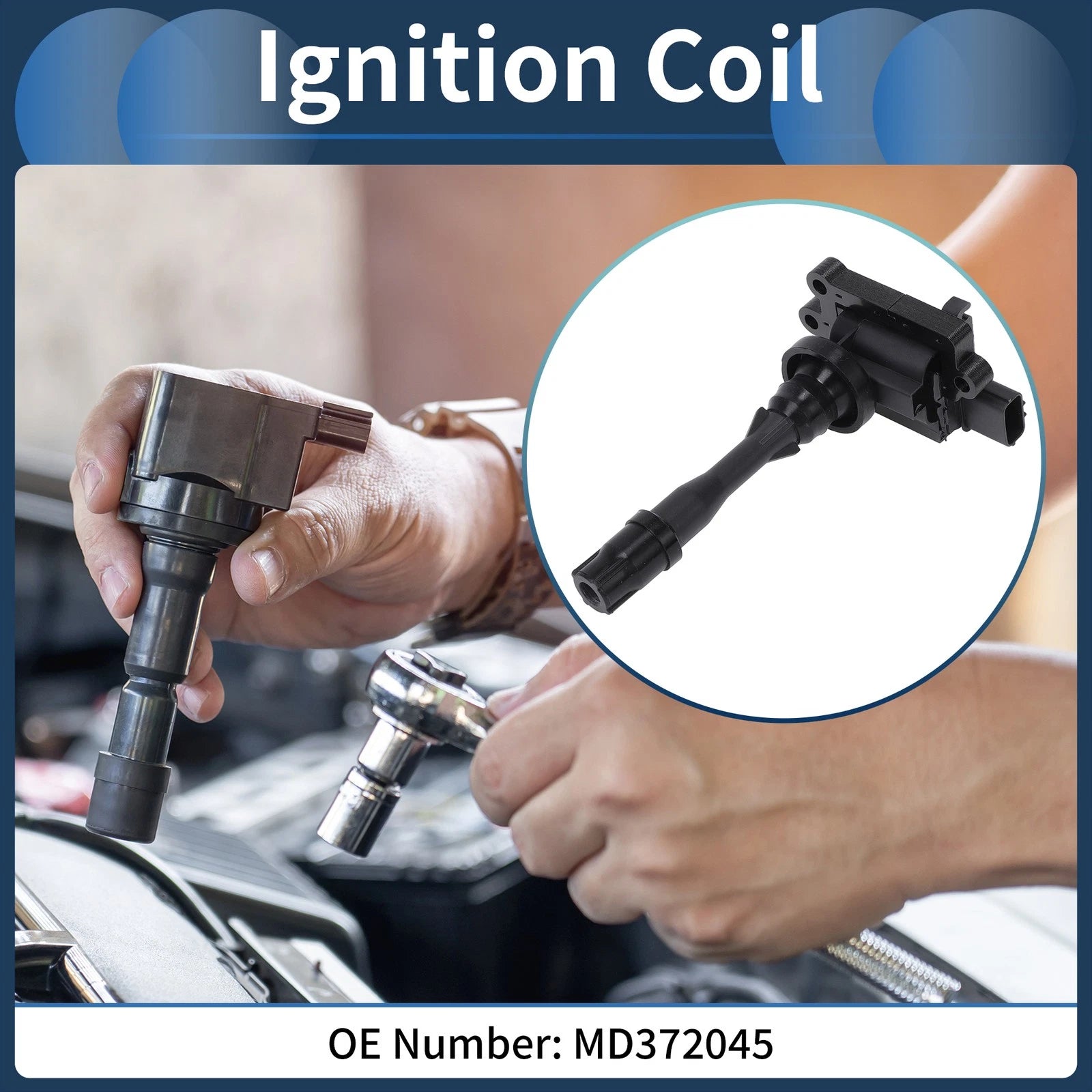 Ignition Coil Pack Replacement for Mitsubishi Montero 3.8L V6 (1998–2006)