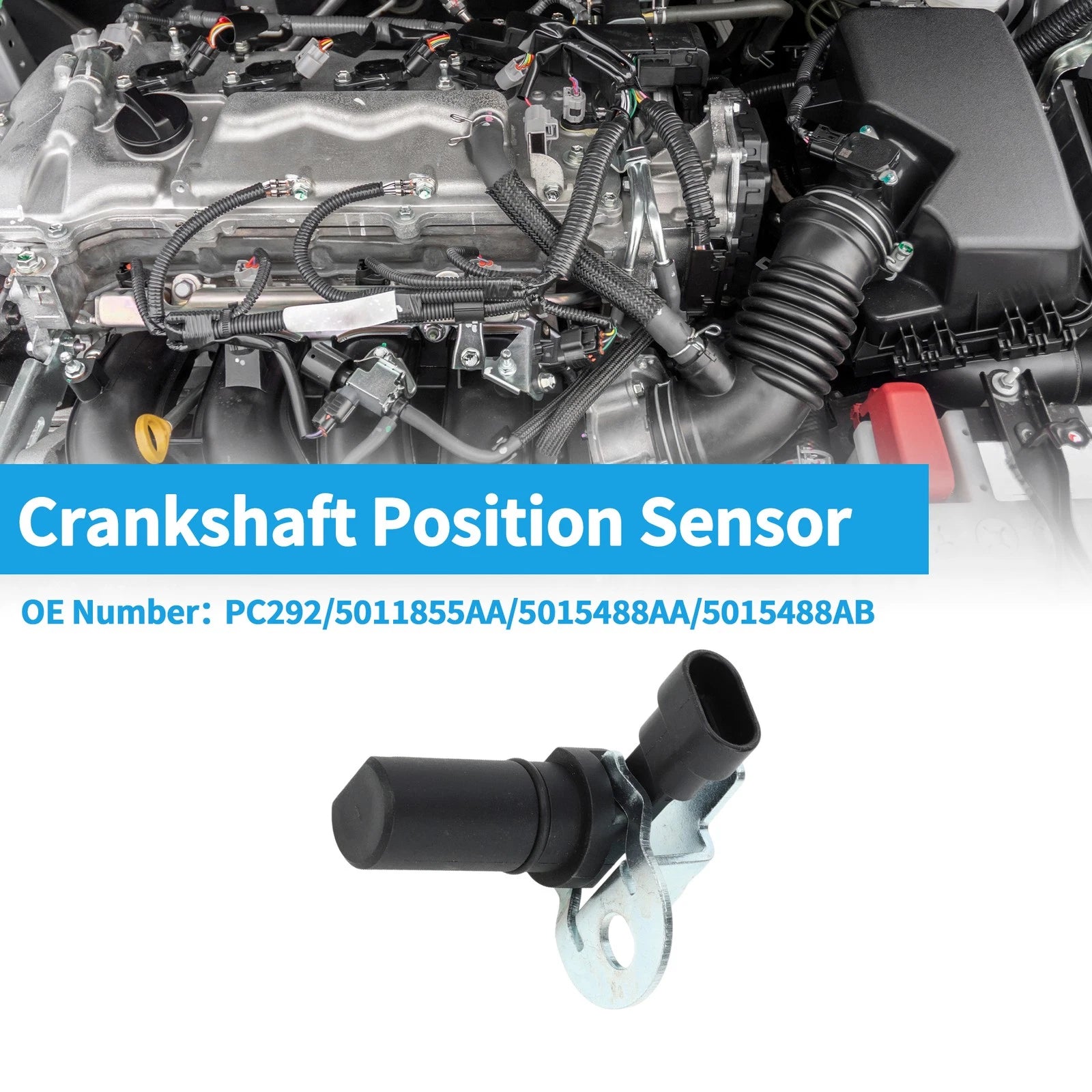 Crankshaft Position Sensor Replacement for Dodge Ram 2500 5.9L (1997–2001)
