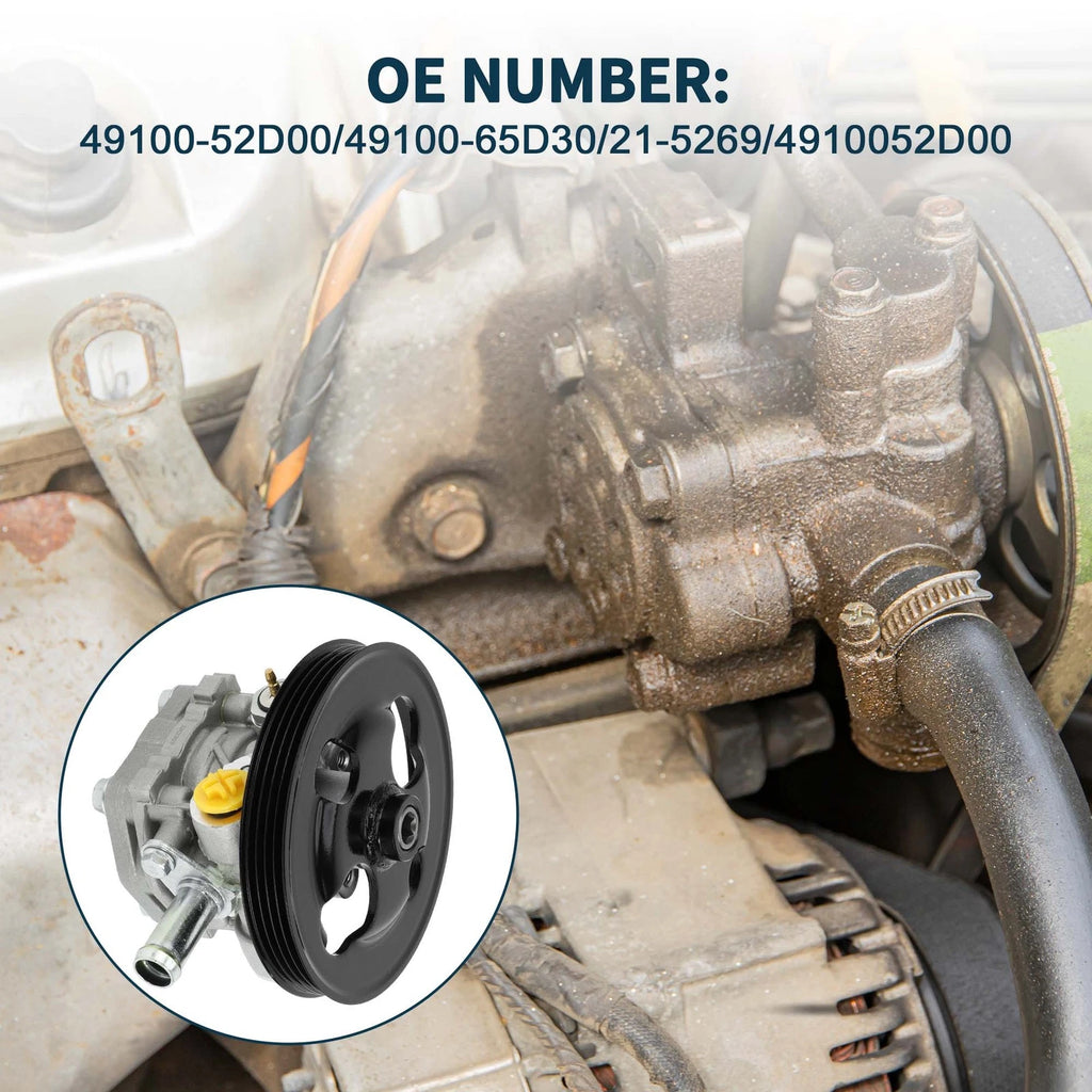 Power Steering Pump with Pulley for Chevrolet Tracker (2001–2004)