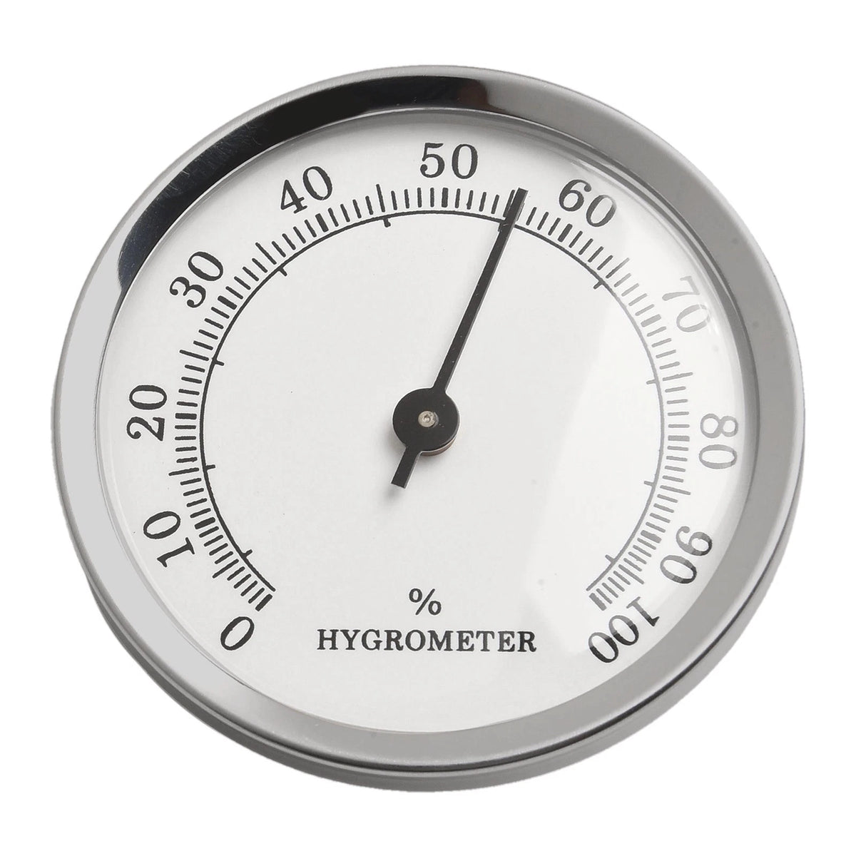 Magnetic Backed Aluminum Alloy Hygrometer for Humidity Tracking