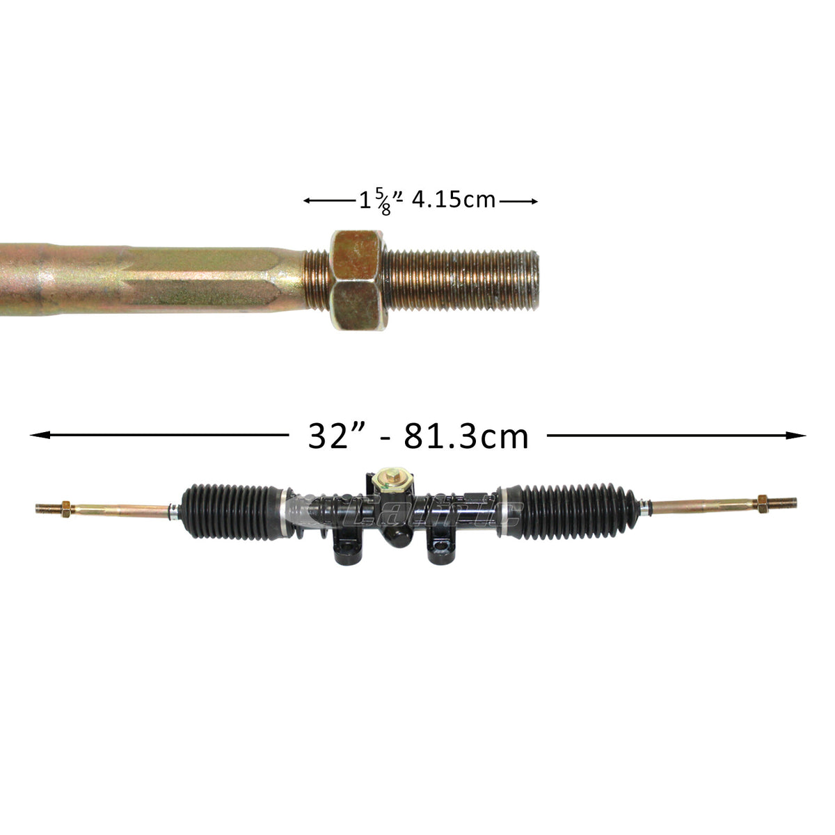Steering Rack and Pinion With Tie Rod Ends for Yamaha Rhino 450 4X4 (2006-2009)