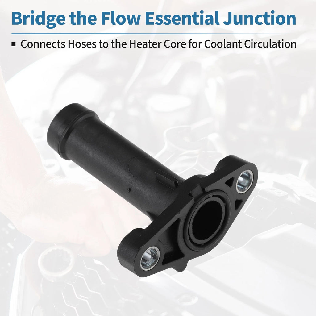 Engine Coolant Hose Connector Replacement for VW Touareg (2007–2017) Plastic