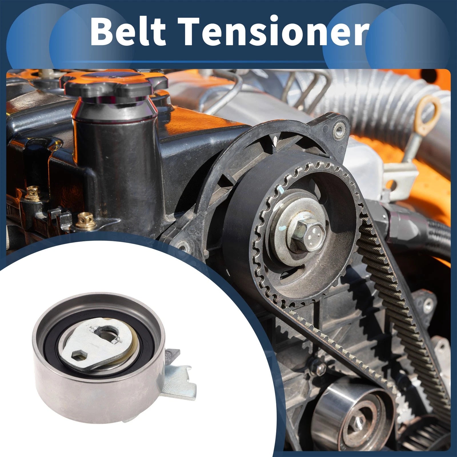 Belt Tensioner for Chevrolet Astra (2002–2011) Metal Replacement 1 Pc