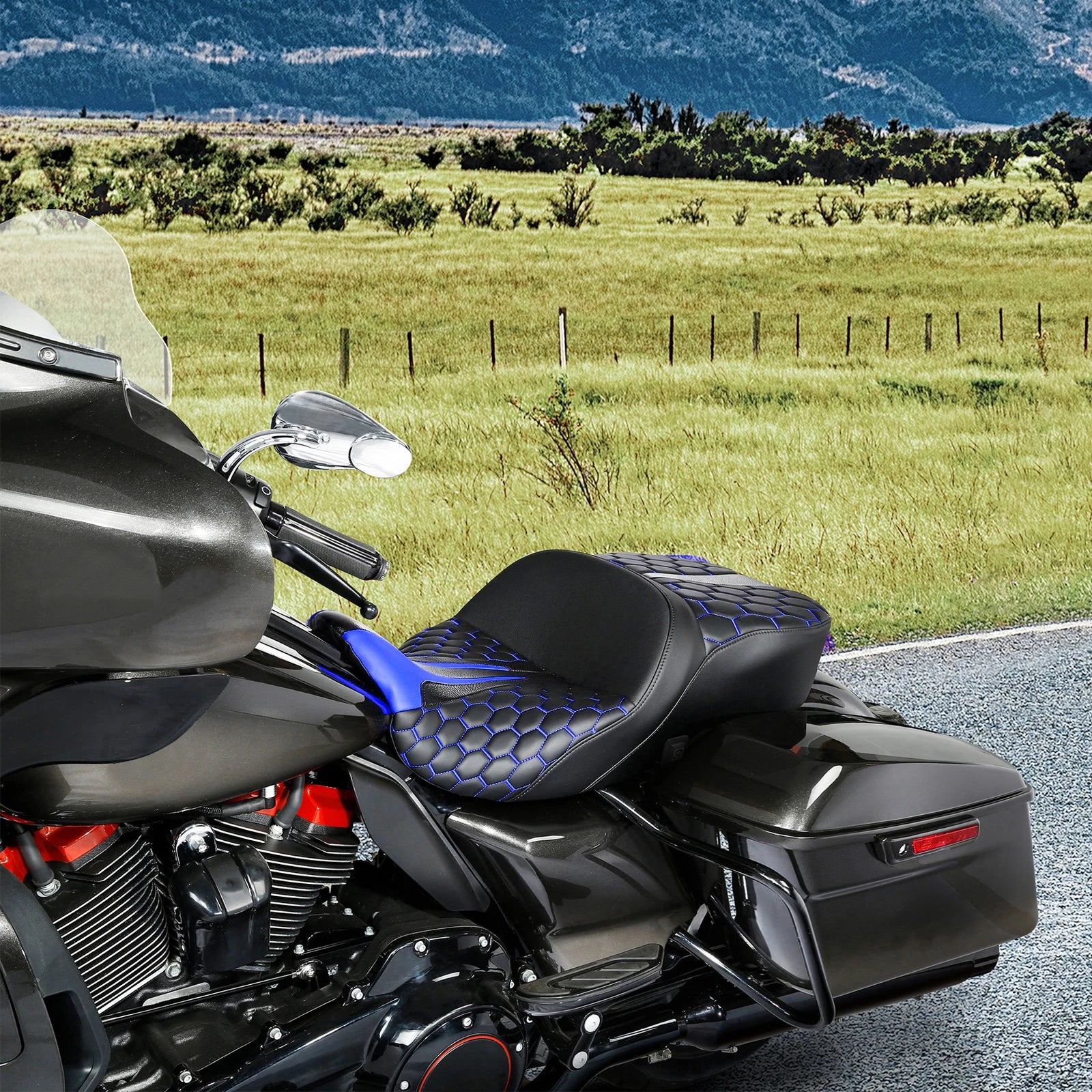 Heated Driver & Passenger Seat for Harley Touring Models (2009–2023)