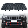 2X Side Front Lower Grille Tow Hook Insert for Jeep Grand Cherokee (2014–2016)