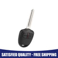 2 Button 433MHz Fob Entry Remote Key Replacement for Mitsubishi L200 (2010–2025)