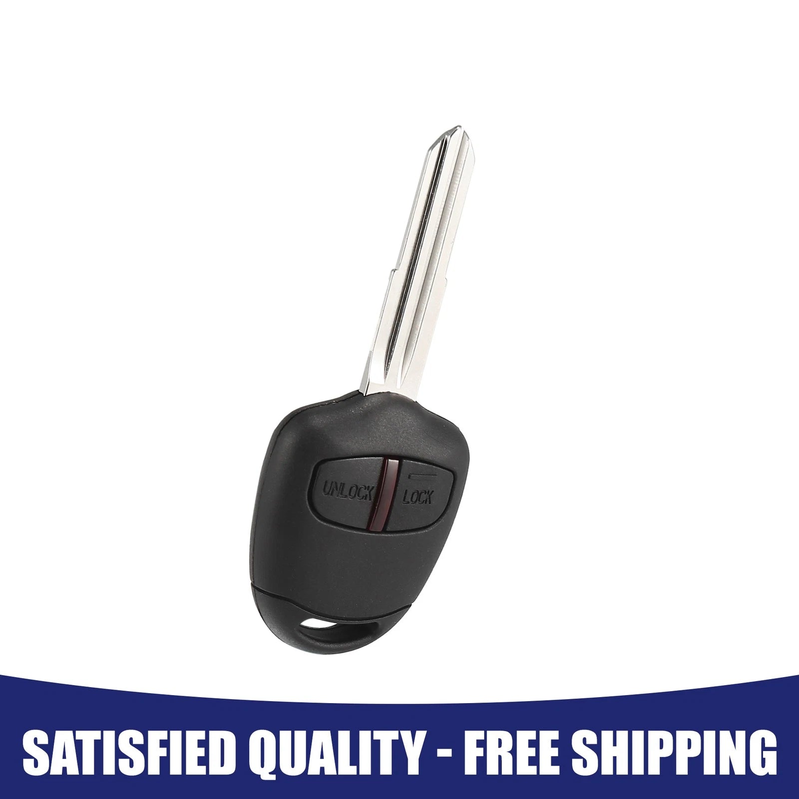 2 Button 433MHz Fob Entry Remote Key Replacement for Mitsubishi L200 (2010–2025)