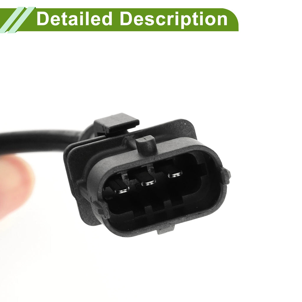 Crankshaft Position Sensor for UAZ (No. 40904384701, 003) (1 Pc) Black Metal Plastic
