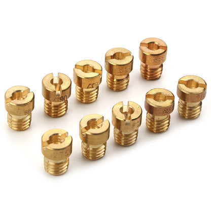 10pcs Carburetor Nozzle Set for Dellorto (75-98)
