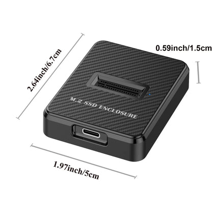 M.2 NVMe & SATA to USB C Dock Station Adapter (10Gbps)