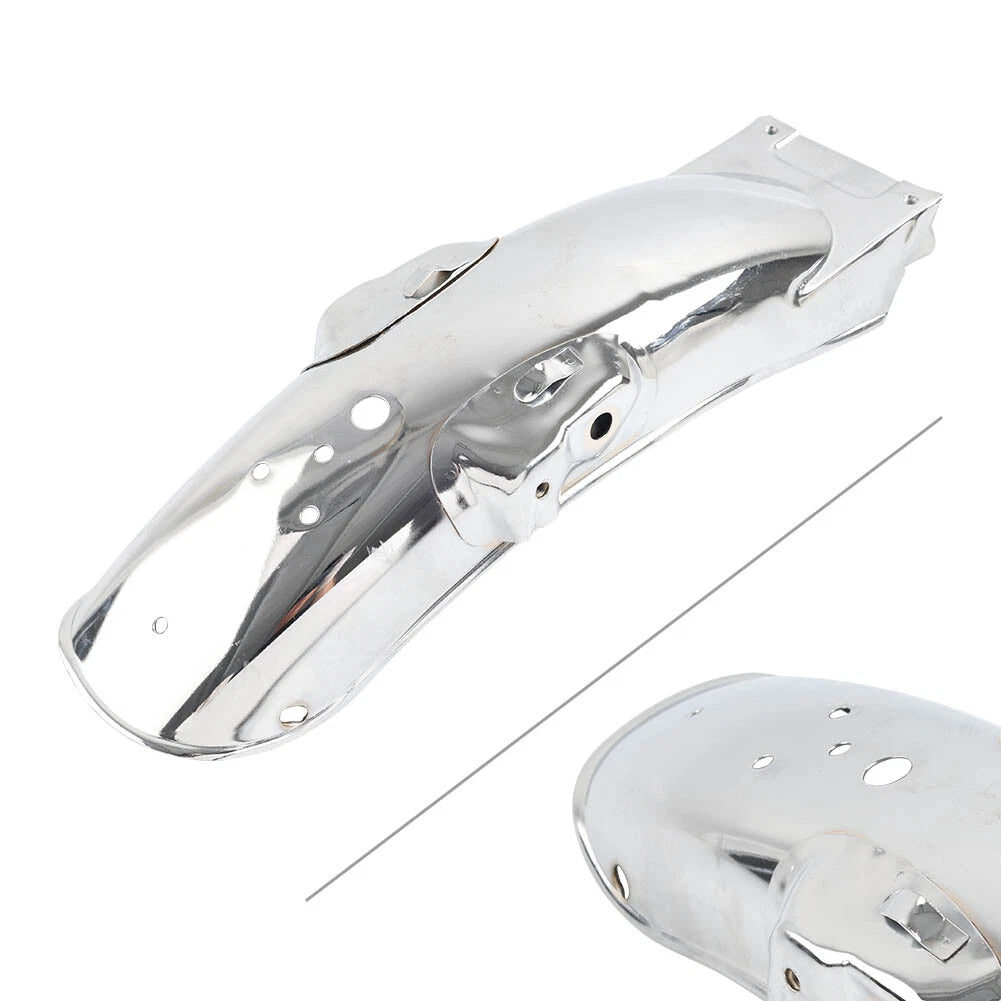 Chrome Rear Fender Protector for Honda CG125 (2000–2023)