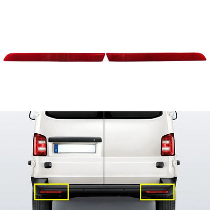 1 Pair Rear Bumper Reflector Tail Light for VW T5 Transporter (2003–2015)