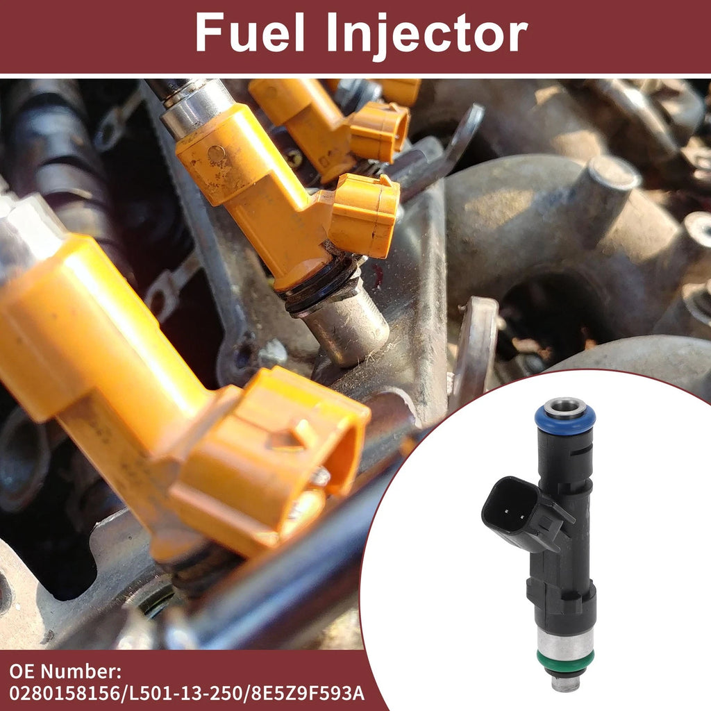 Fuel Injector Replacement for Mazda 6 i 2.5 (2009–2013) 1 Piece Black