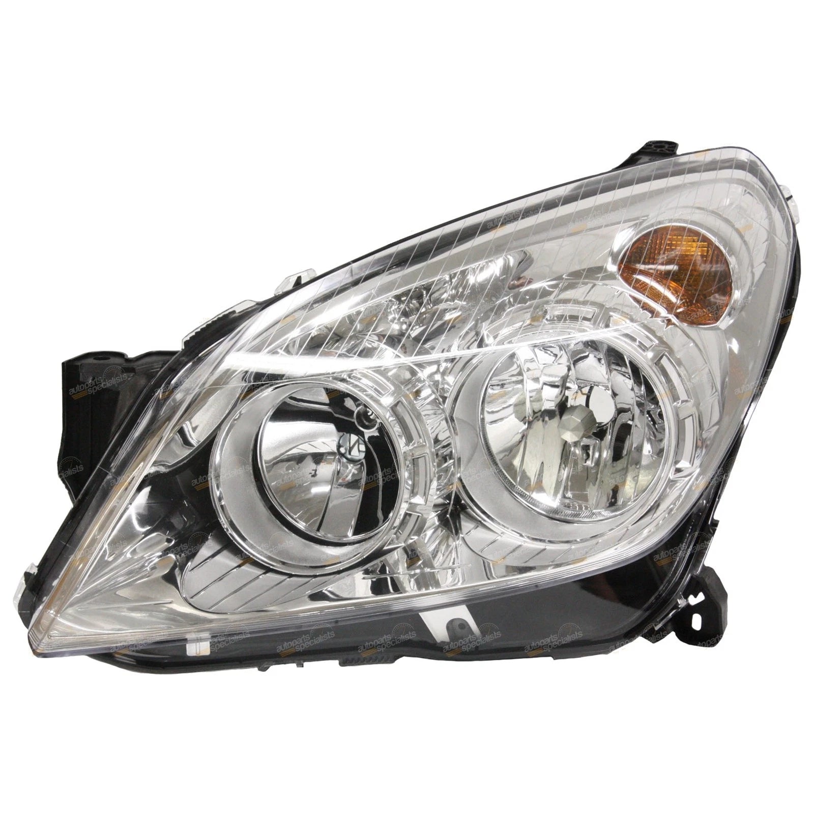 LH Chrome Headlight for Holden Astra AH (2004–2009)