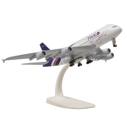 Alloy Aircraft Model for Thai Airways A380 (1:400 Scale)