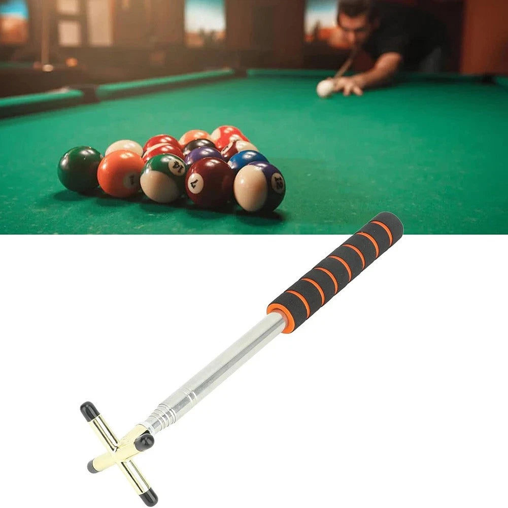 Adjustable Brass Billiard Cue Bridge for Pool