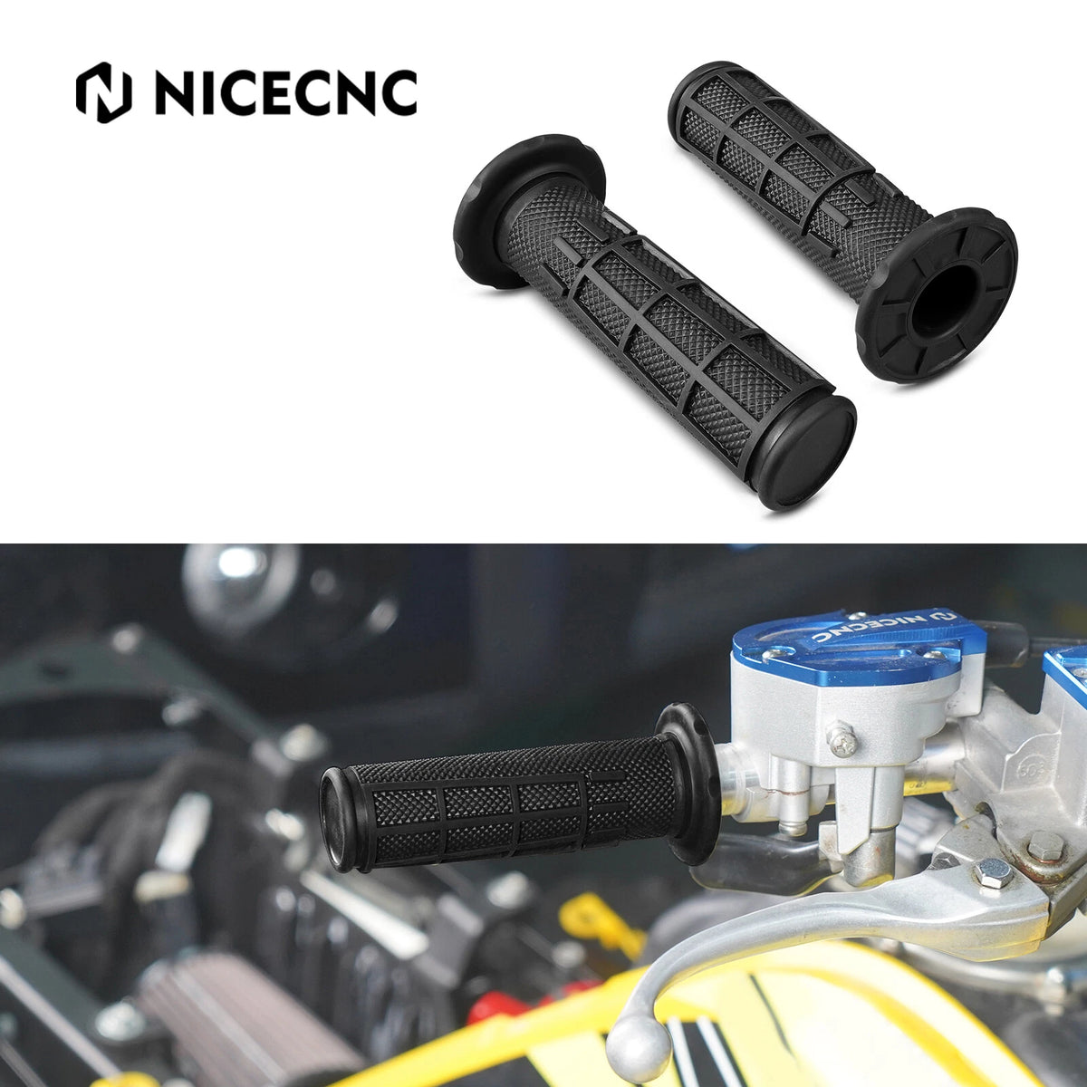 1 Pair ATV Handlebar Grips 7/8" for Polaris Sportsman (450–850)