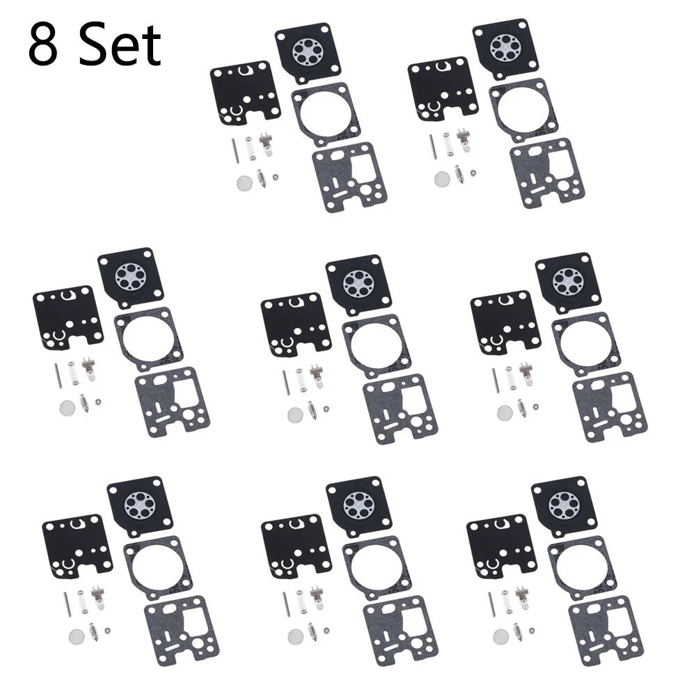 Set of 8 Carburetor Repair Kits for ECHO ES230 ES231 PB230 ZAMA RB-107