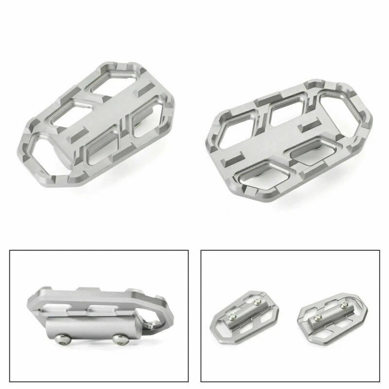 Foot Pegs Footrests for BMW G310GS (2017–2019), S1000XR (2015–2019), R1200GS/Adv (2013–2019)
