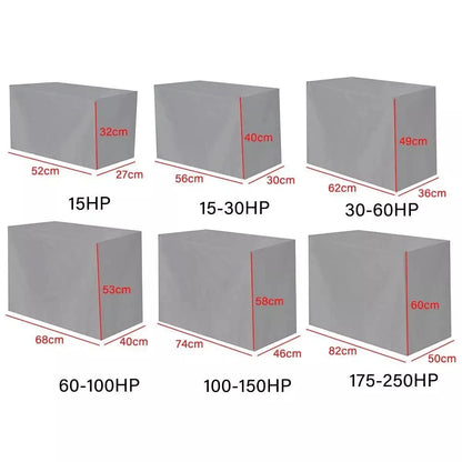 Outboard Engine Cover for Boat Motor (30-60 HP) - Waterproof, High Density