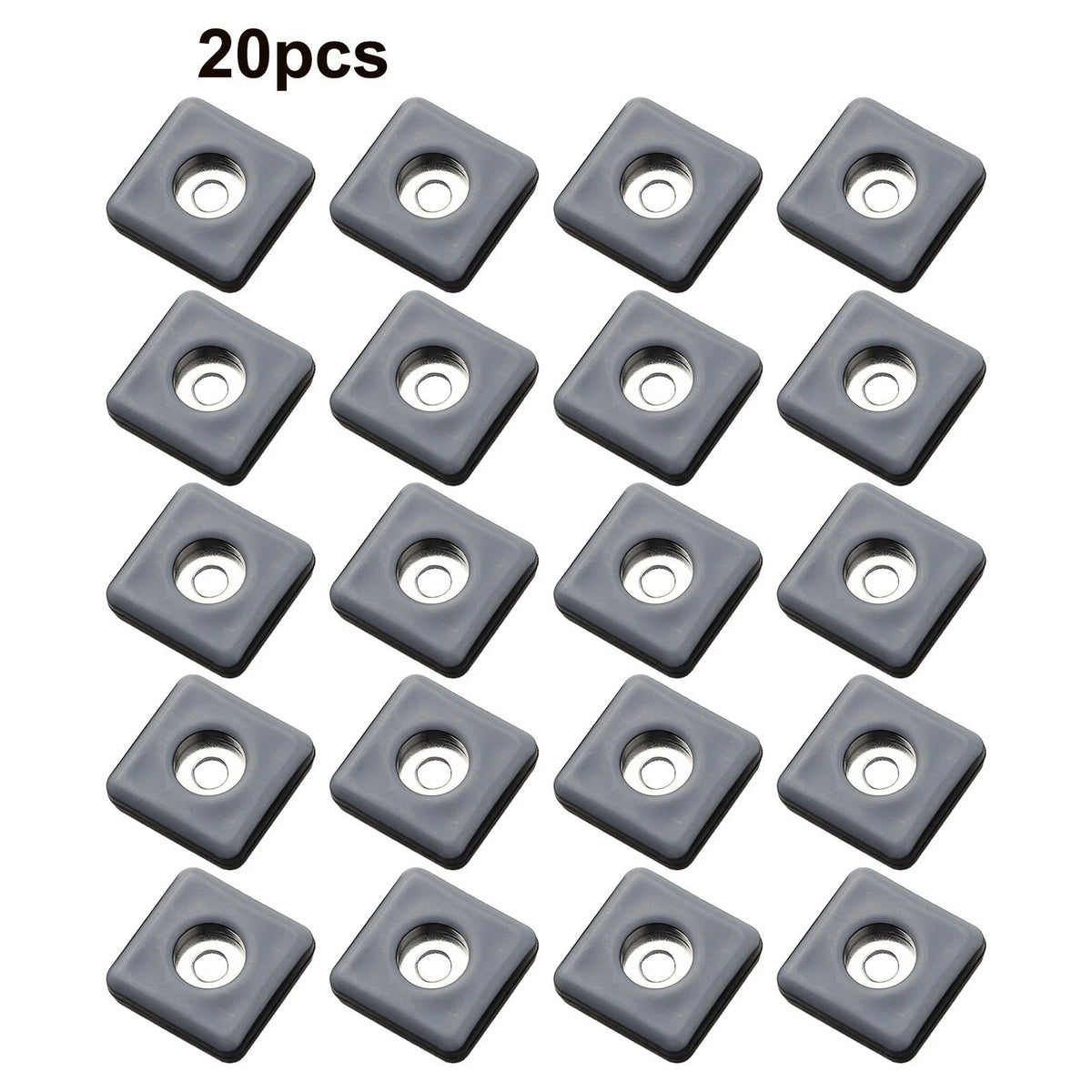20pcs Furniture Movers Sliders with Screw on Installation