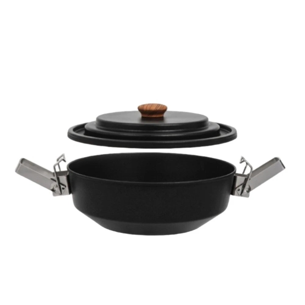 Outdoor Pressure Pot for Even Heat Distribution (No Part Numbers)