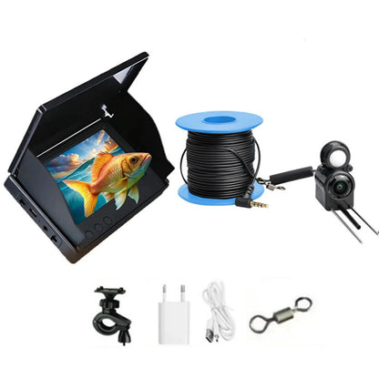 Underwater Fish Finder with 4.3" HD Display and 30m Camera (IP67)