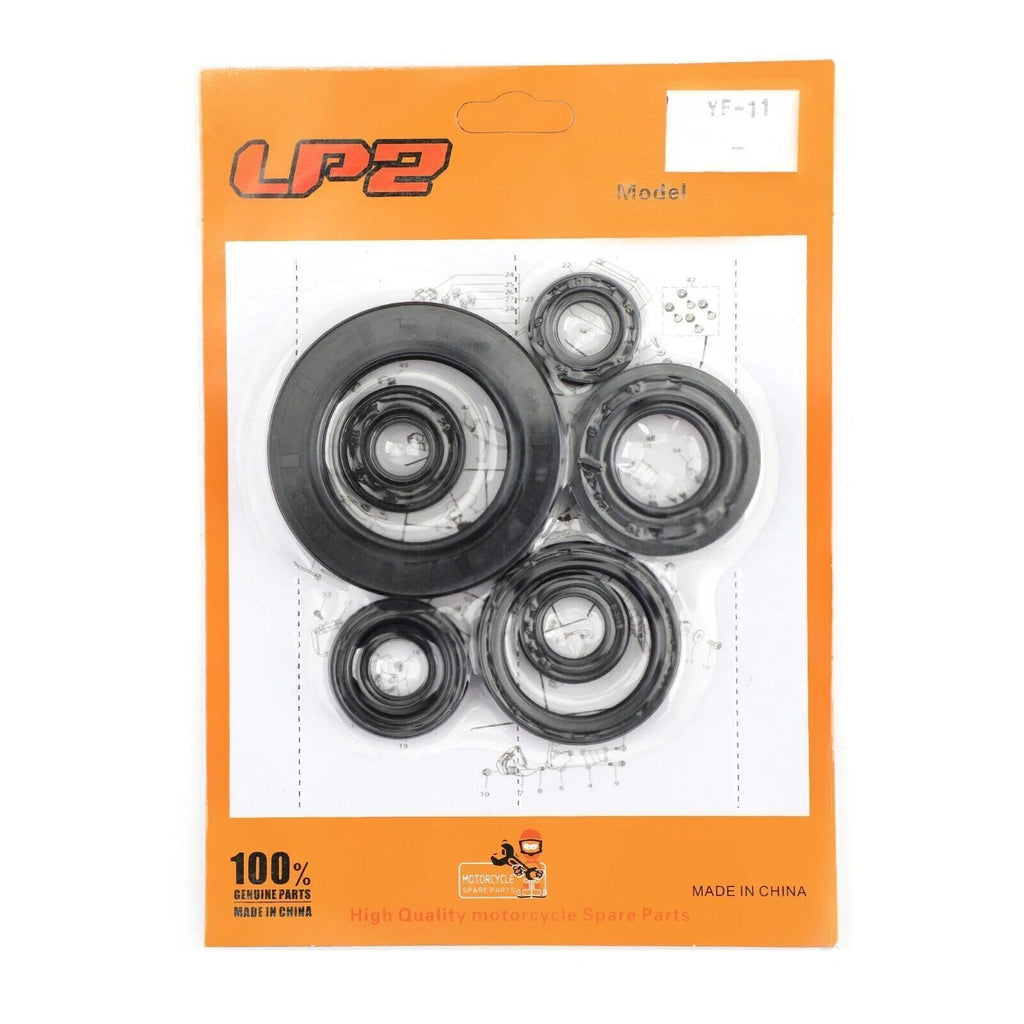 8pcs Engine Oil Seal Kit for Honda CR250R (1992–2001) cr250r cr-250r