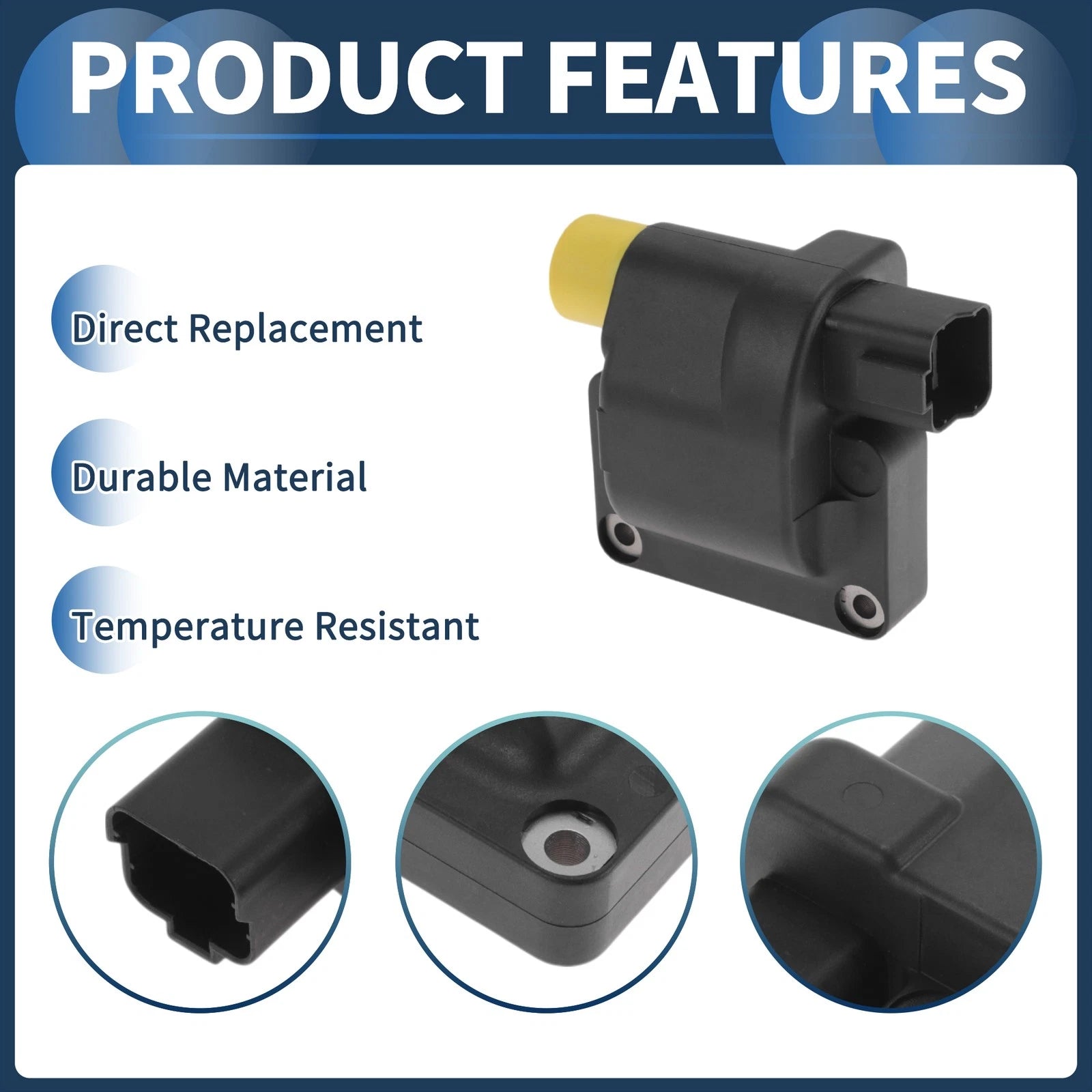 Ignition Coil Pack No.30510 for Kia Pride (1991–1996)