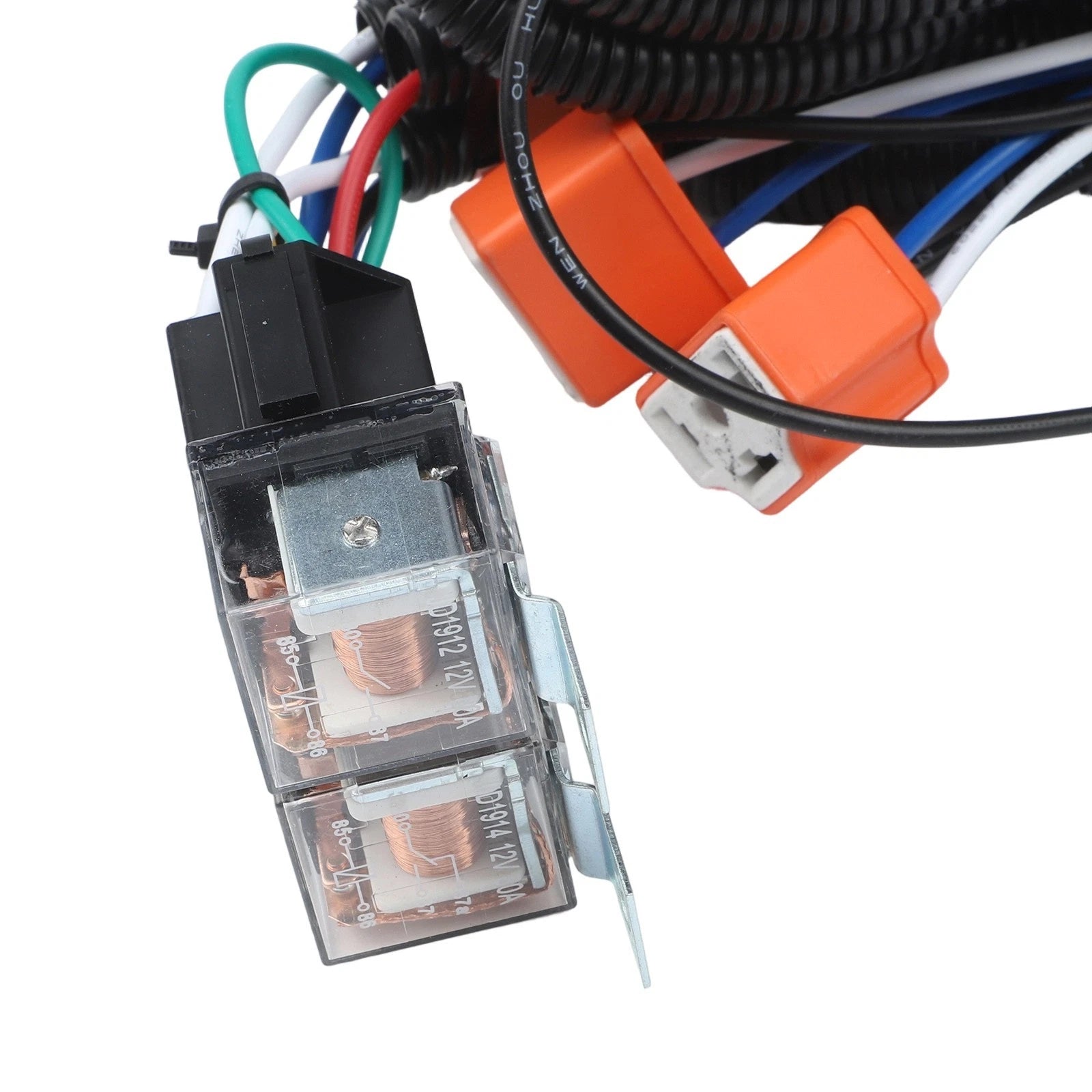 H4 Headlight Relay for High Temperature Resistance (Includes Fuse Protection)